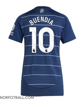 Billige Fotballdrakt Aston Villa Emiliano Buendia #10 Replika Tredjedrakt Dame 2024-25 Kortermet
